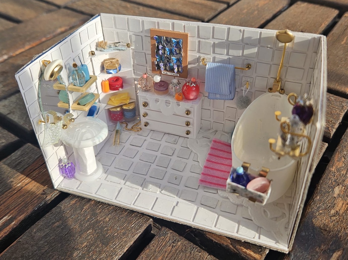 Miniature Crafts: Bathroom